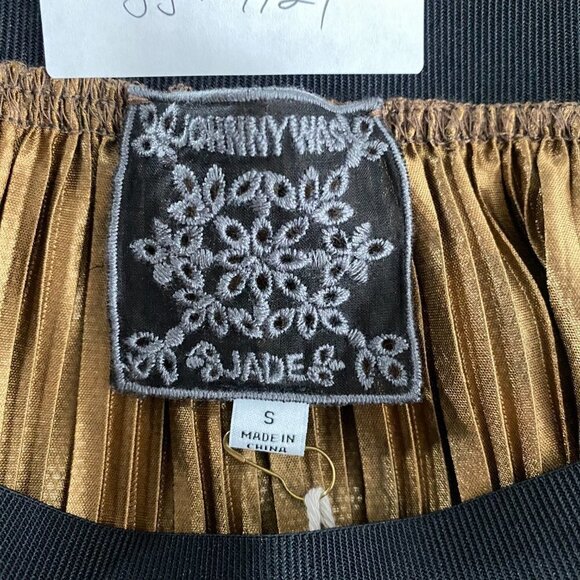 Johnny Was Idina Maxi Skirt Women's Small Metallic Multicolored NWT - Picture 9 of 12